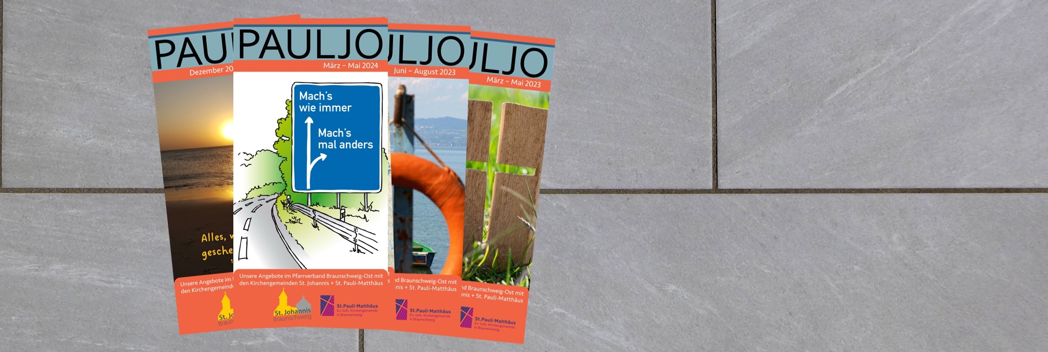 PAULJO - der Flyer mit den Informationen für die Gemeinde